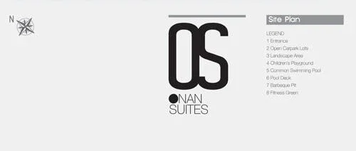 Site plan of Onan Suites in Singapore