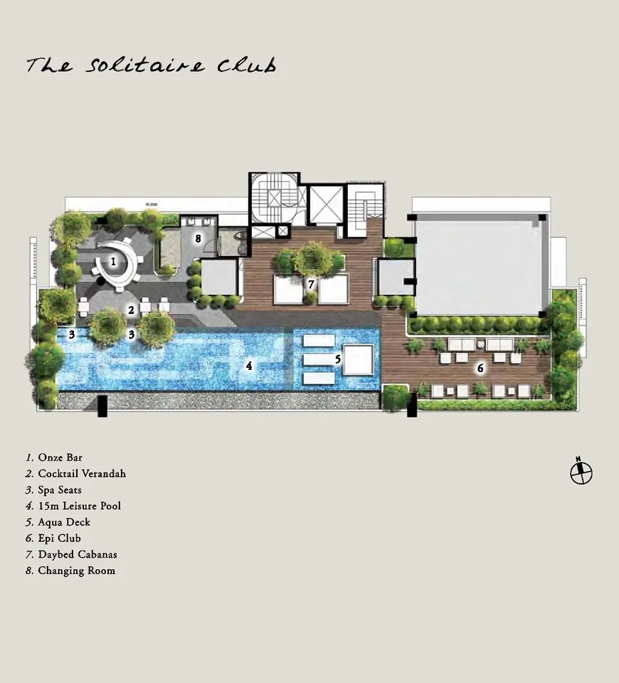 Site plan of Onze @TANJONG Pagar in Singapore