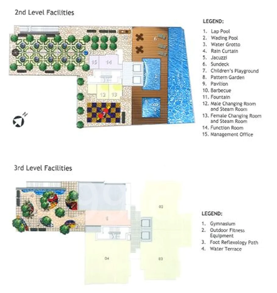 Site plan of Oxford Suites in Singapore