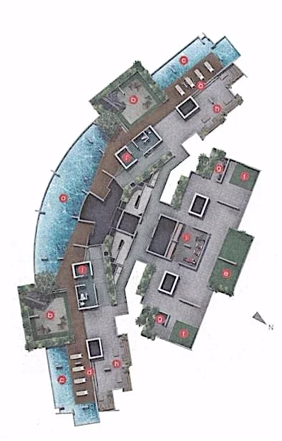 Site plan of Parc Seabreeze in Singapore