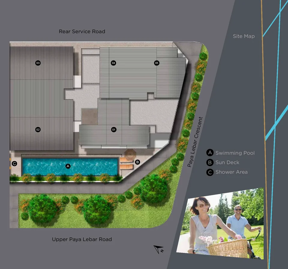 Site plan of Prestige Point in Singapore