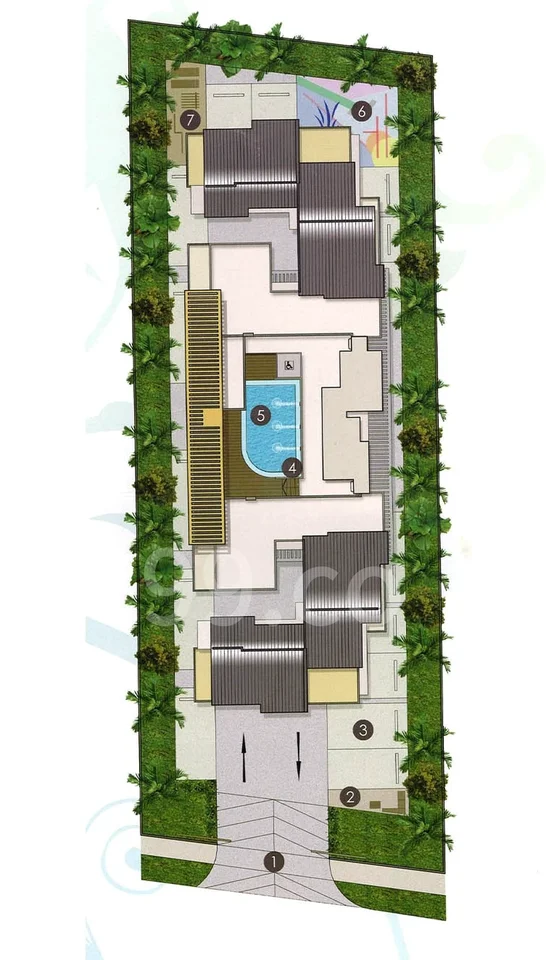 Site plan of Prestige Residence in Singapore