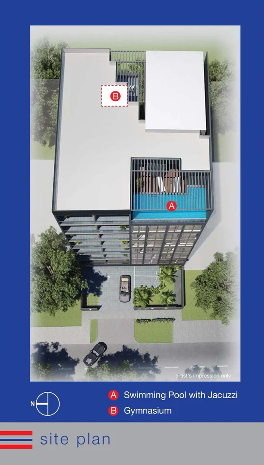 Site plan of Prime Residence in Singapore