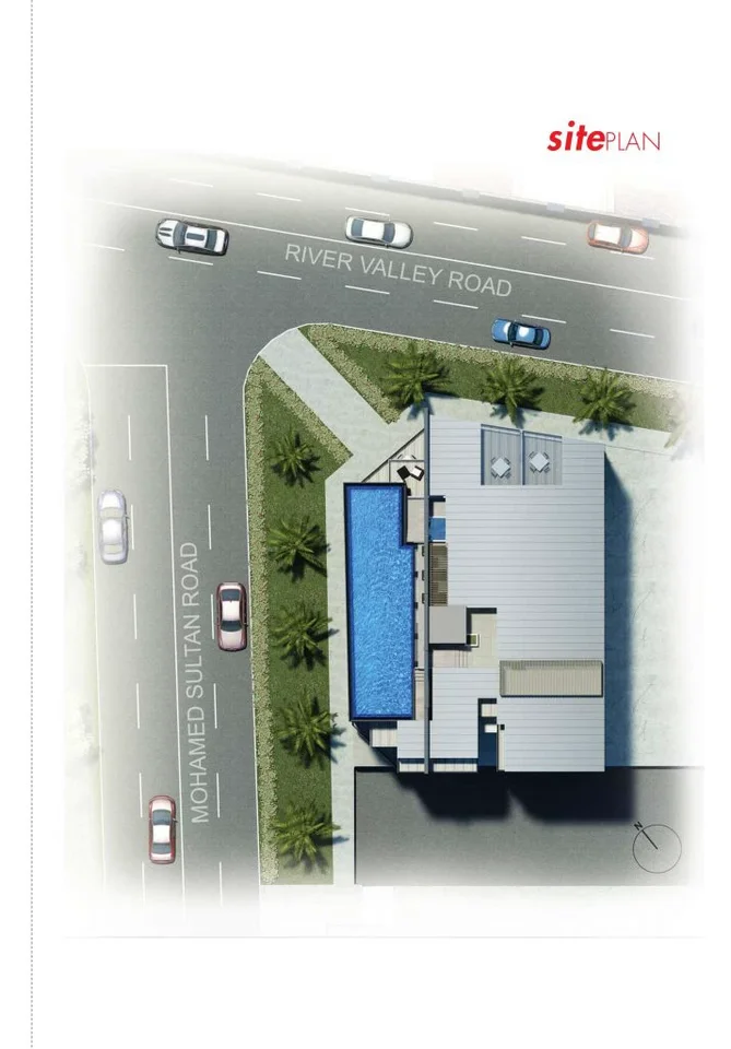 Site plan of Rv Point in Singapore