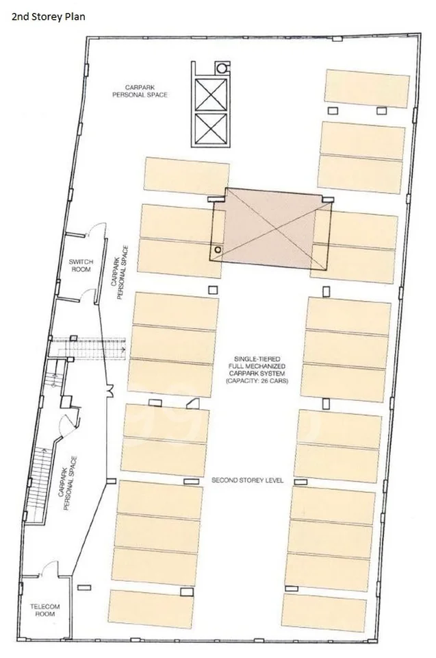 Site plan of Race Course 138 in Singapore