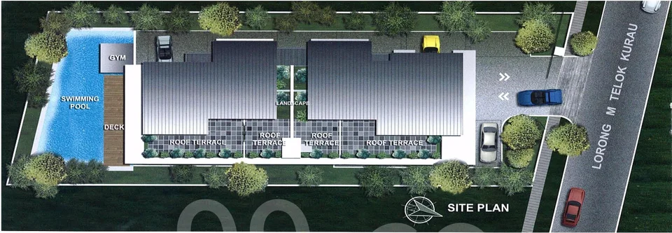 Site plan of Ricchezza in Singapore