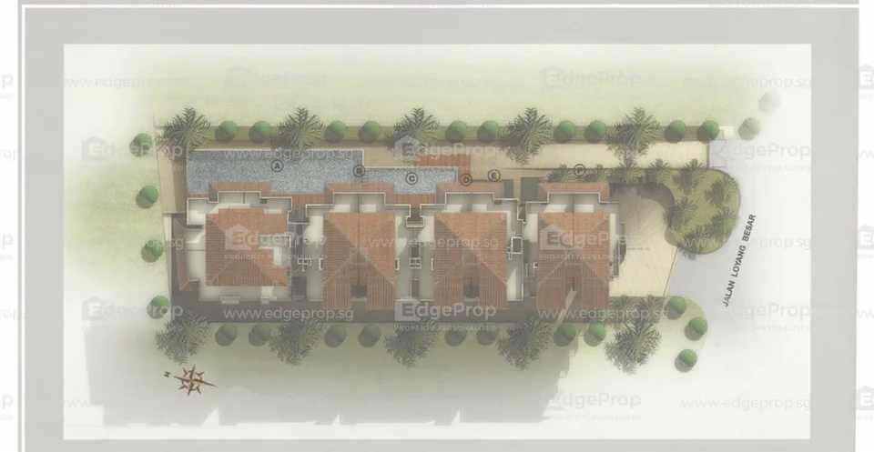 Site plan of Riz Haven in Singapore