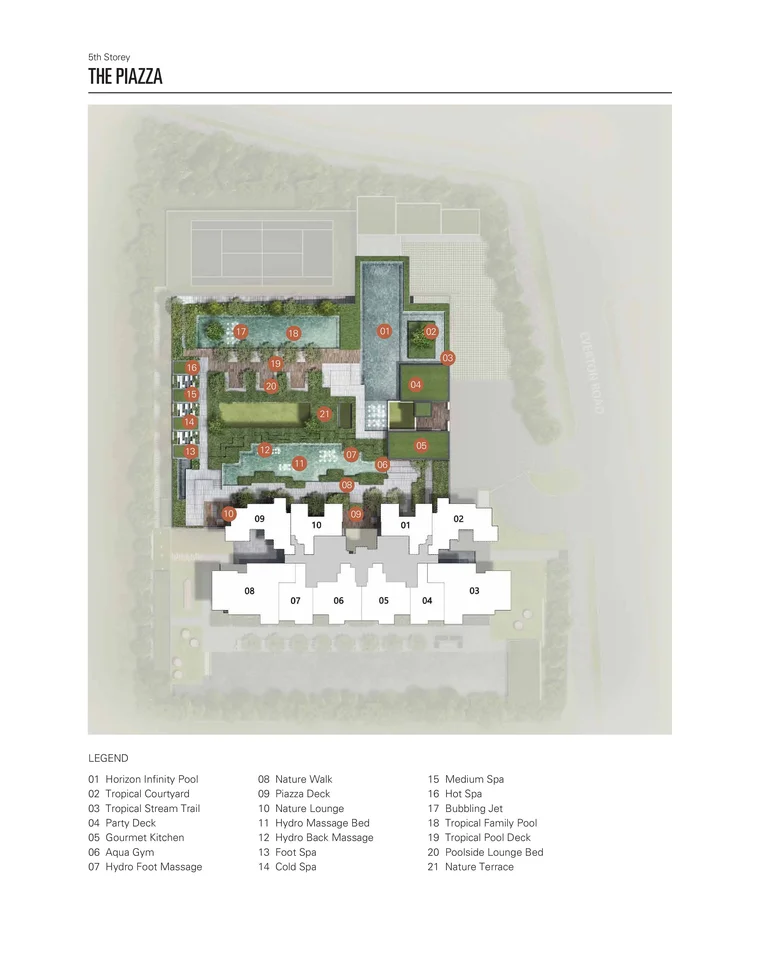 Site plan of Sky Everton in Singapore