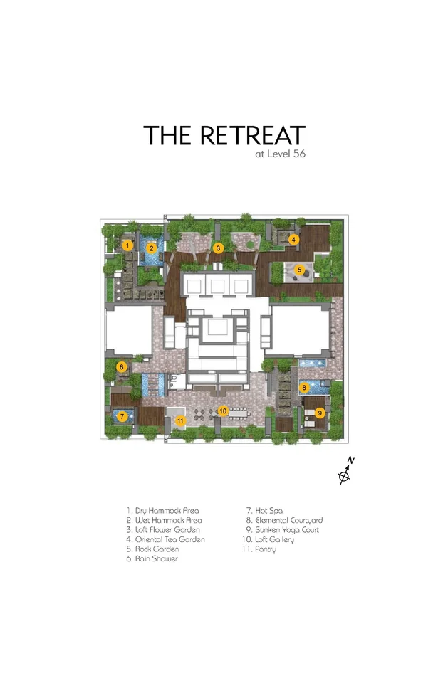 Site plan of SKYSUITES@ANSON in Singapore