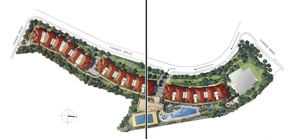 Site plan of Sommerville Grandeur in Singapore