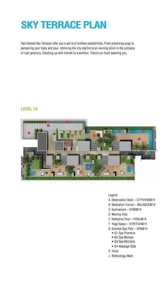 Site plan of Spottiswoode 18 in Singapore
