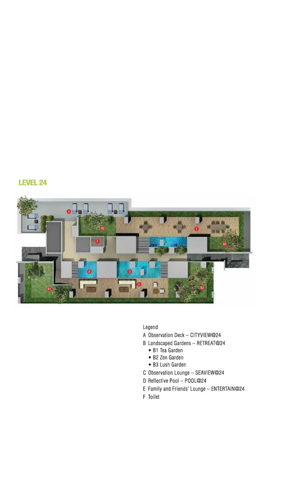 Site plan of Spottiswoode 18 in Singapore
