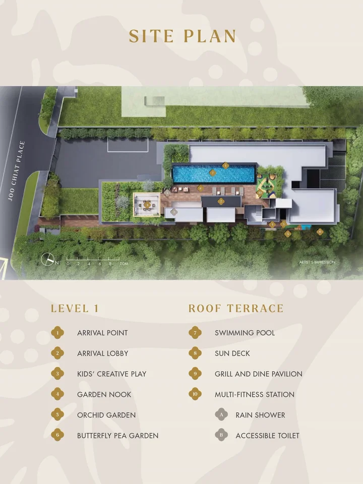 Site plan of Straits At Joo Chiat in Singapore