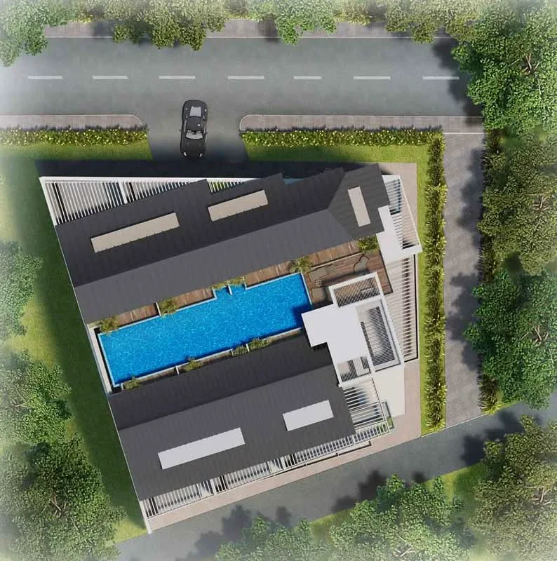 Site plan of STUDIO8 in Singapore