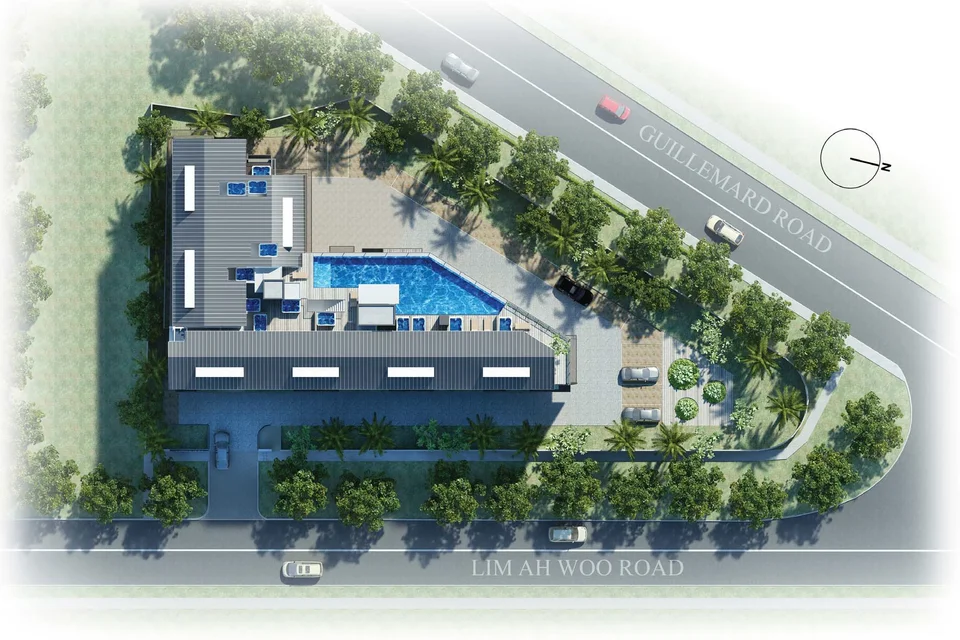 Site plan of Suites @GUILLEMARD in Singapore
