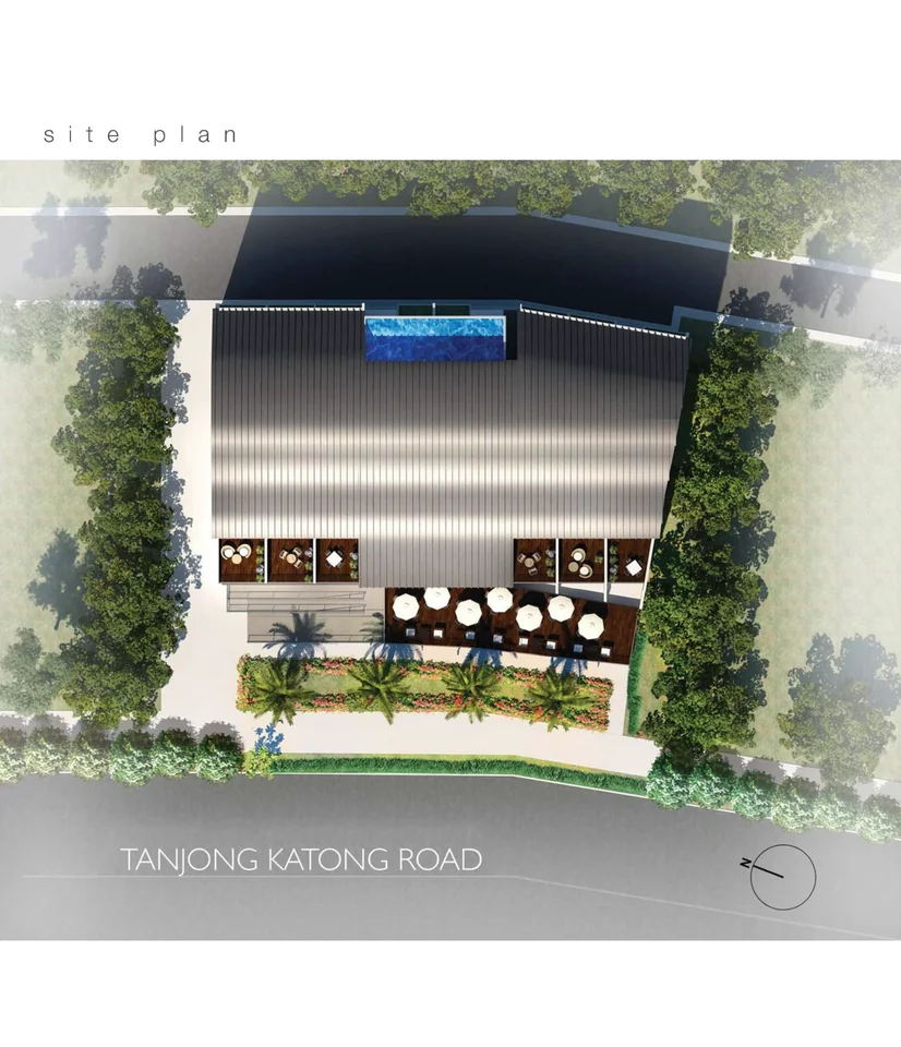 Site plan of SUITES@KATONG in Singapore