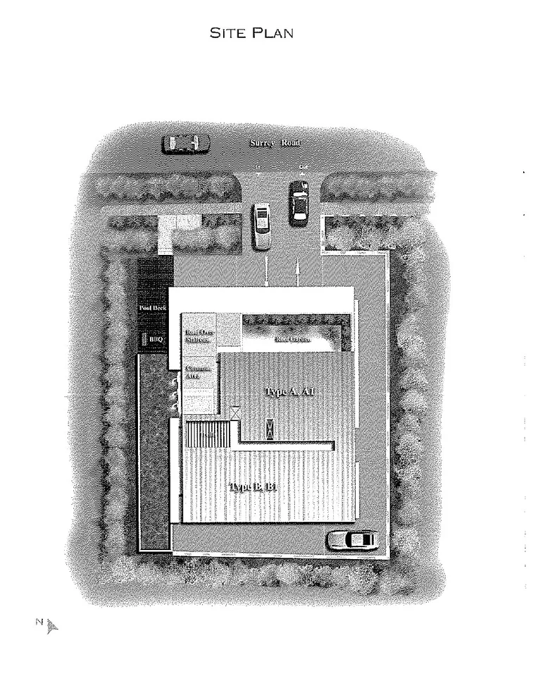 Site plan of Suites @SURREY in Singapore