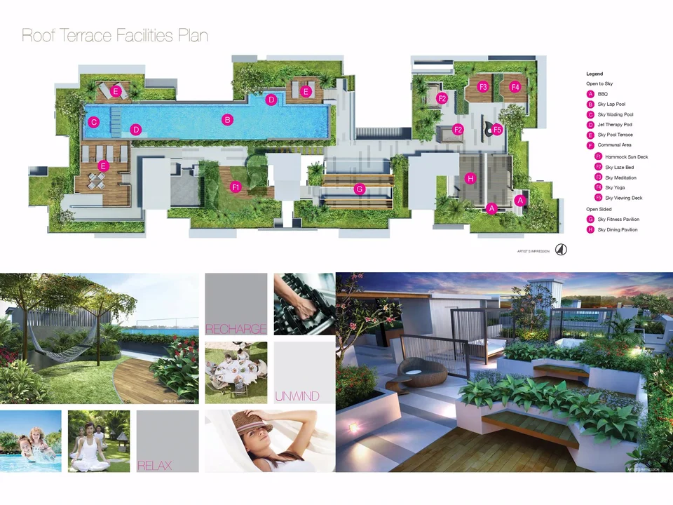 Site plan of Sunnyvale Residences in Singapore