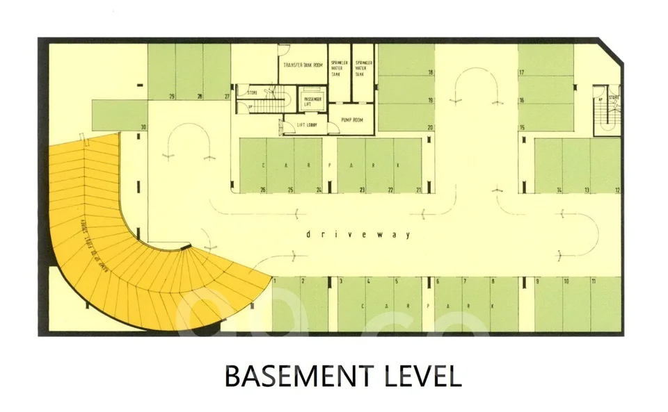 Site plan of Sunshine Lodge in Singapore