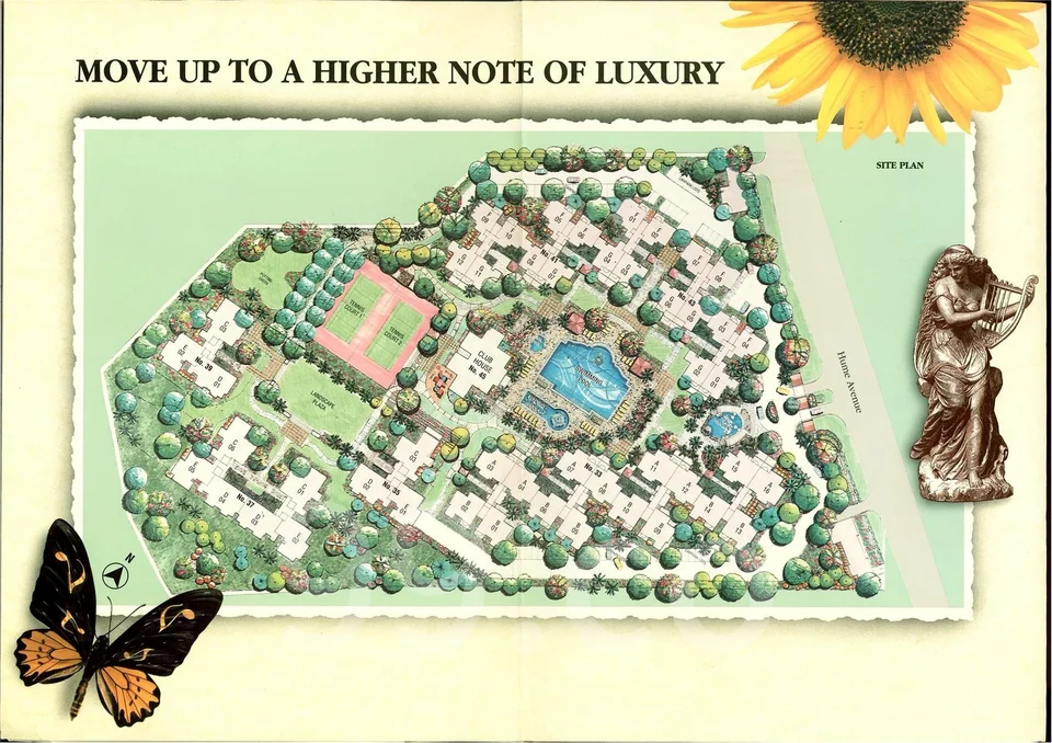 Site plan of Symphony Heights in Singapore