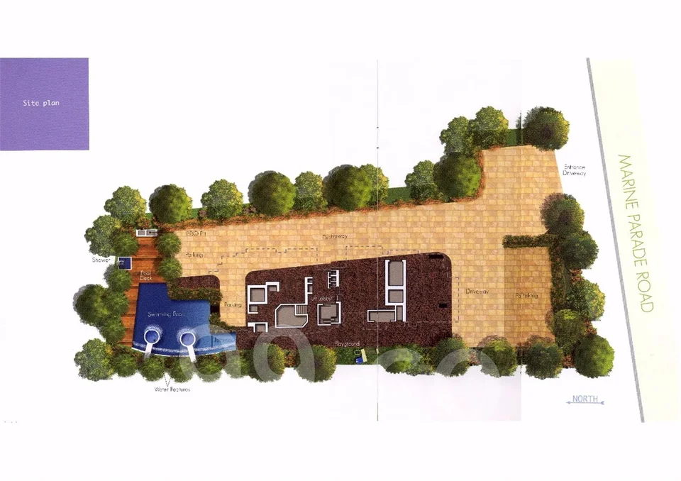 Site plan of Taipan Grand in Singapore