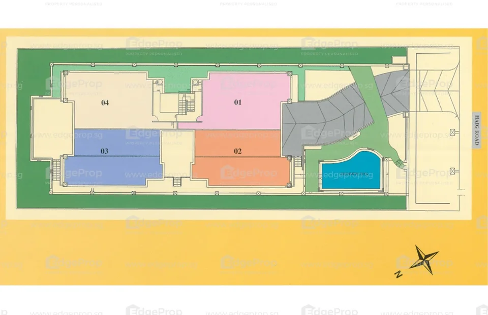 Site plan of Taipan Regency in Singapore
