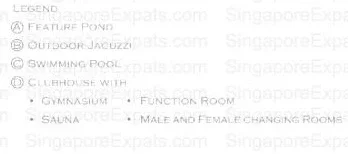 Site plan of Tanglin Residences in Singapore