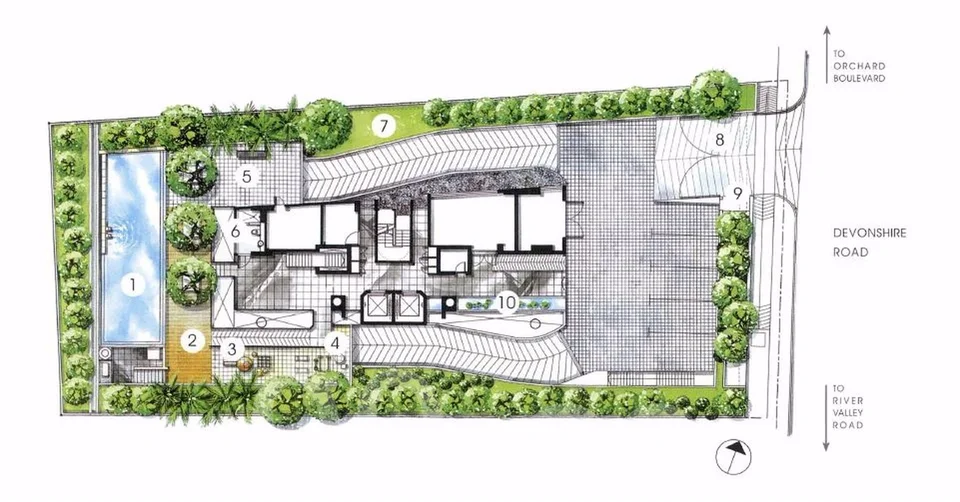 Site plan of The Abode At Devonshire in Singapore