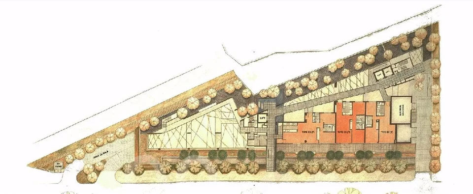 Site plan of The Arris in Singapore