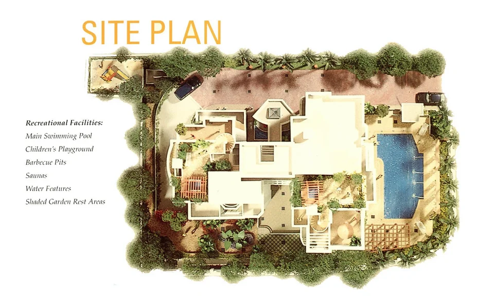 Site plan of The Balmoral Spring in Singapore