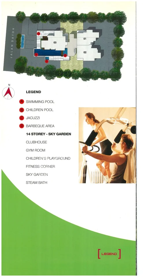 Site plan of The Citrine in Singapore