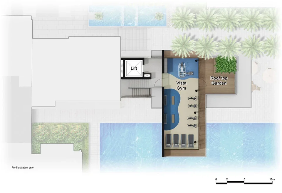 Site plan of The Criterion in Singapore