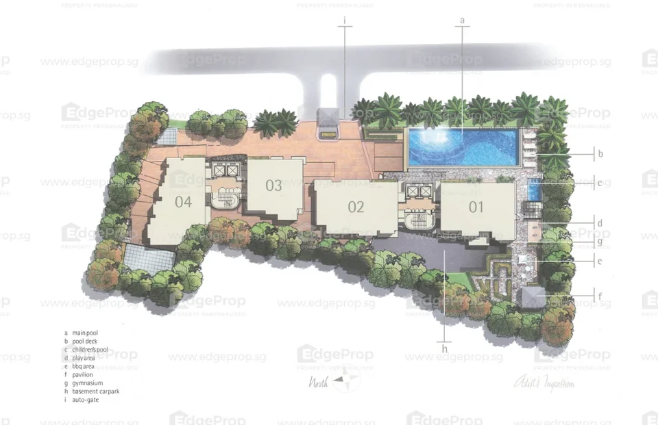 Site plan of The Linc in Singapore