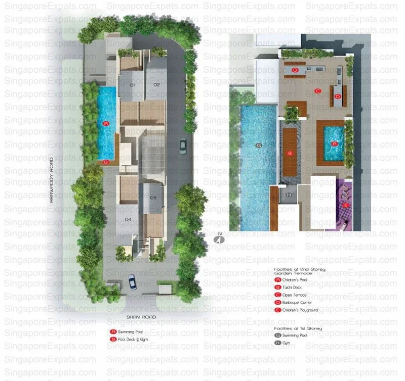 Site plan of The Marque @IRRAWADDY in Singapore