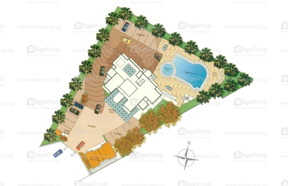 Site plan of The Princeton in Singapore