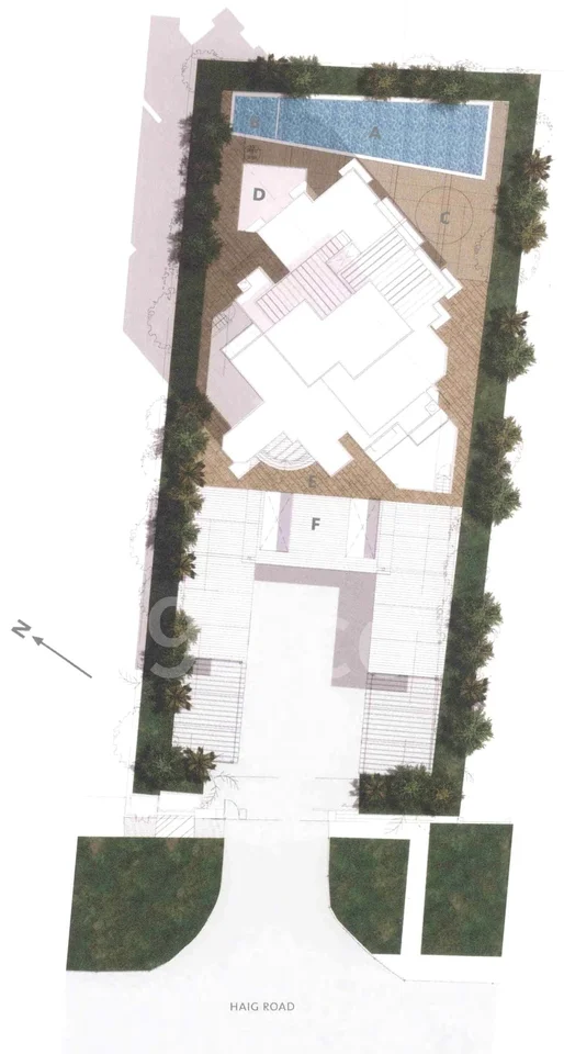 Site plan of The Prominence in Singapore