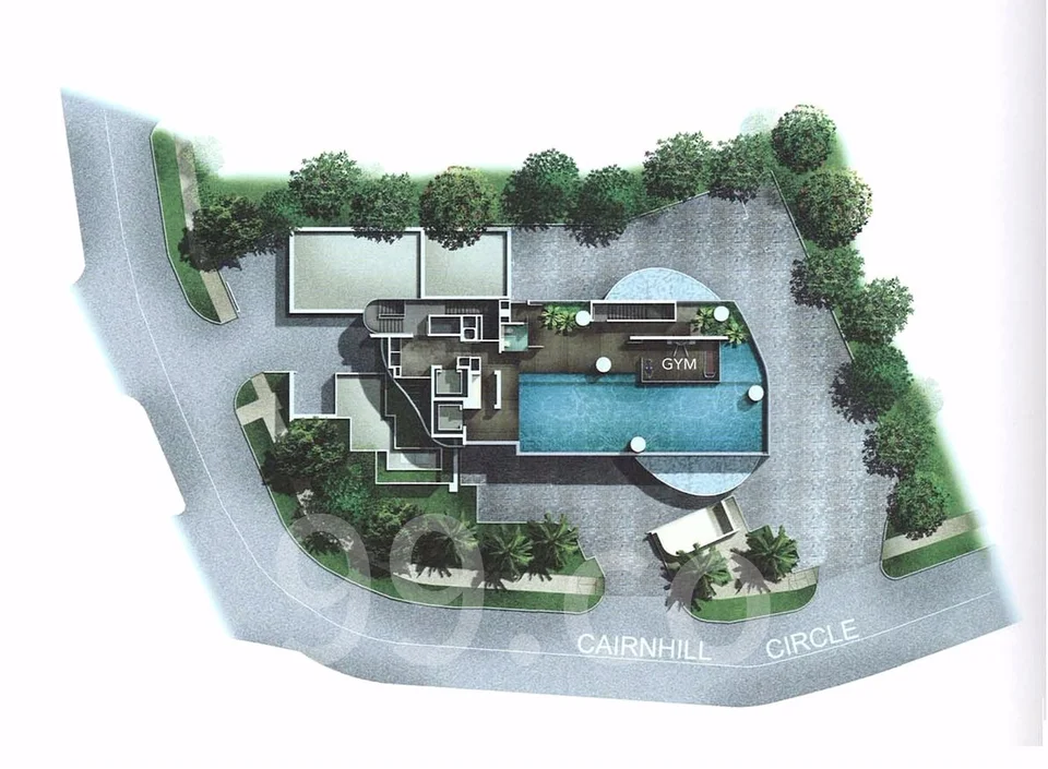 Site plan of The Promont in Singapore