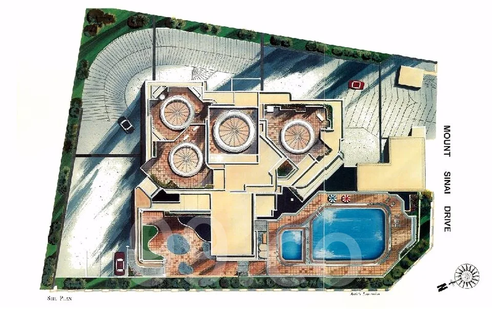 Site plan of The Sierra in Singapore