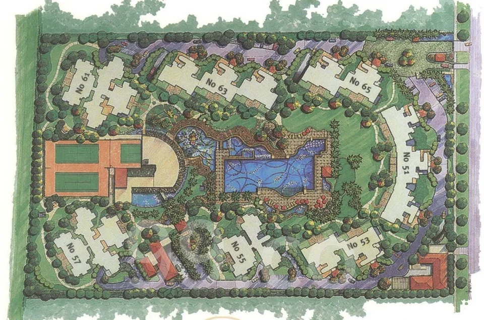 Site plan of The Tropica in Singapore