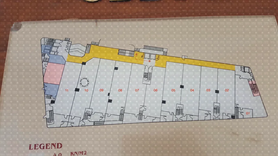 Site plan of Thomson Imperial Court in Singapore