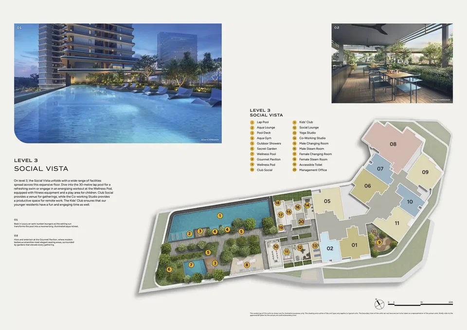 Site plan of Union Square Residences in Singapore