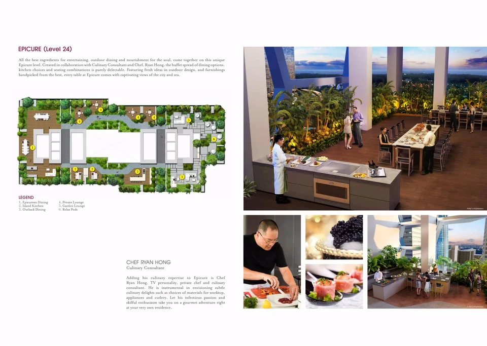 Site plan of V On Shenton in Singapore