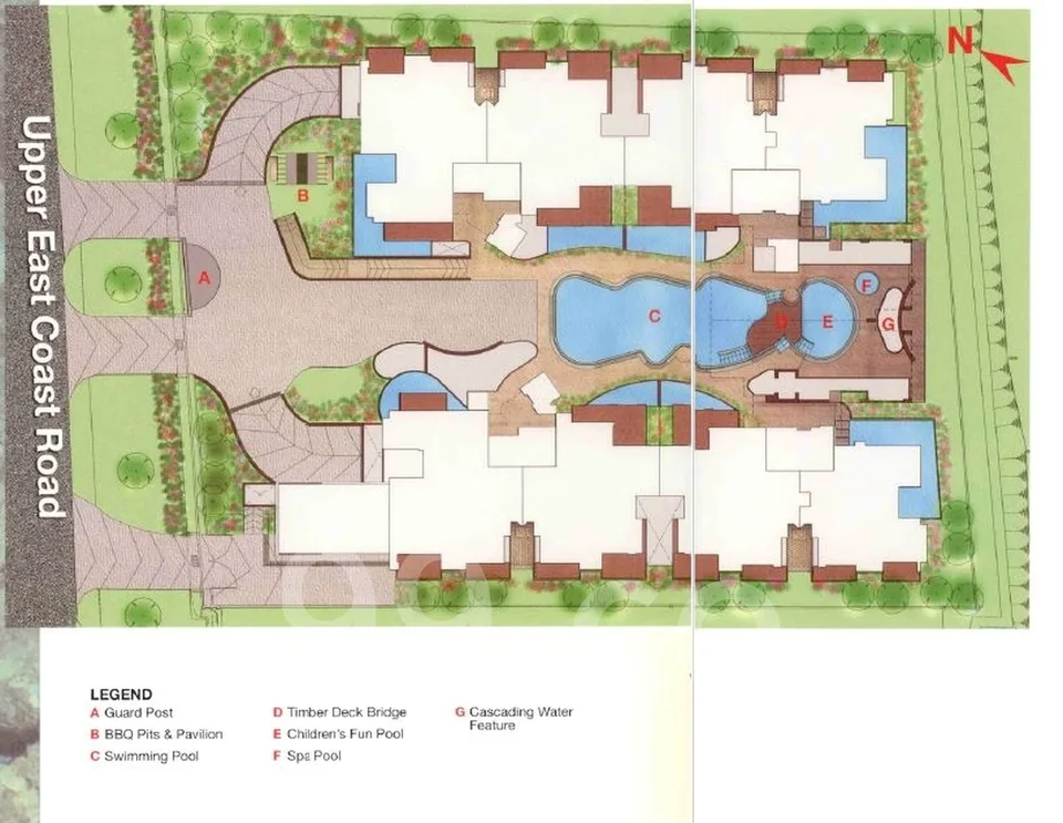Site plan of Venezio in Singapore