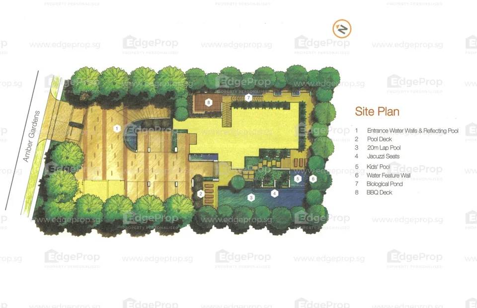Site plan of Vertis in Singapore