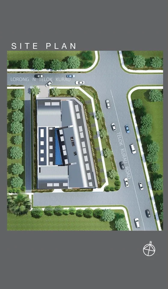 Site plan of Vibes @EAST Coast in Singapore