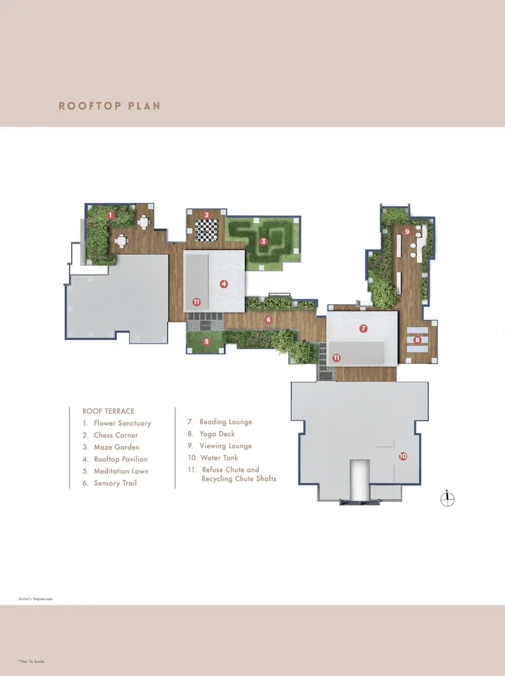 Site plan of Wilshire Residences in Singapore